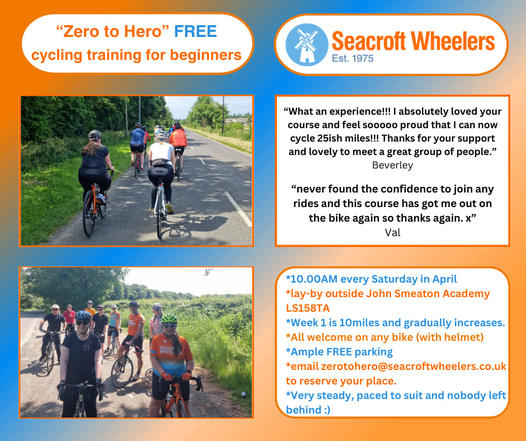 Zero to Hero Seacroft Wheelers Yorkshire Cycling Club
